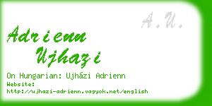 adrienn ujhazi business card
