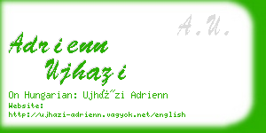 adrienn ujhazi business card